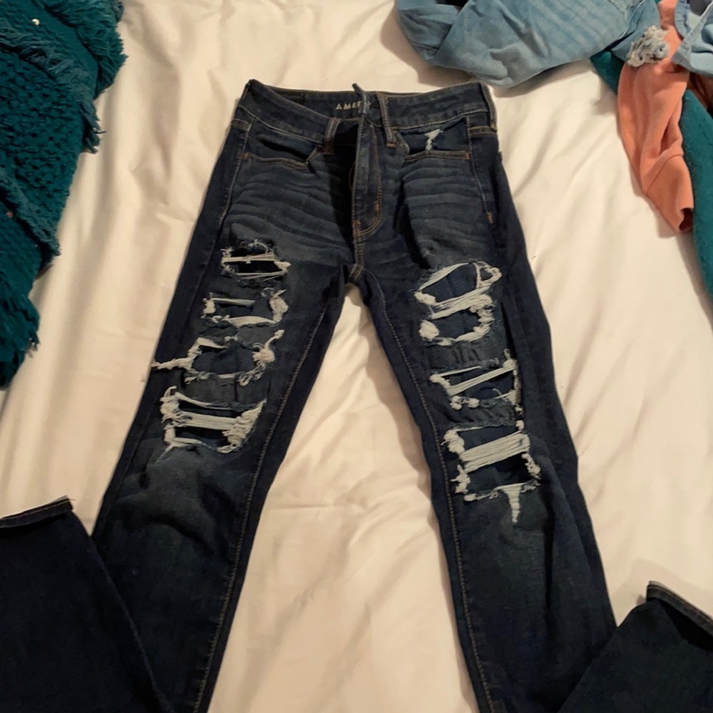 American eagle stretch skinny jeans